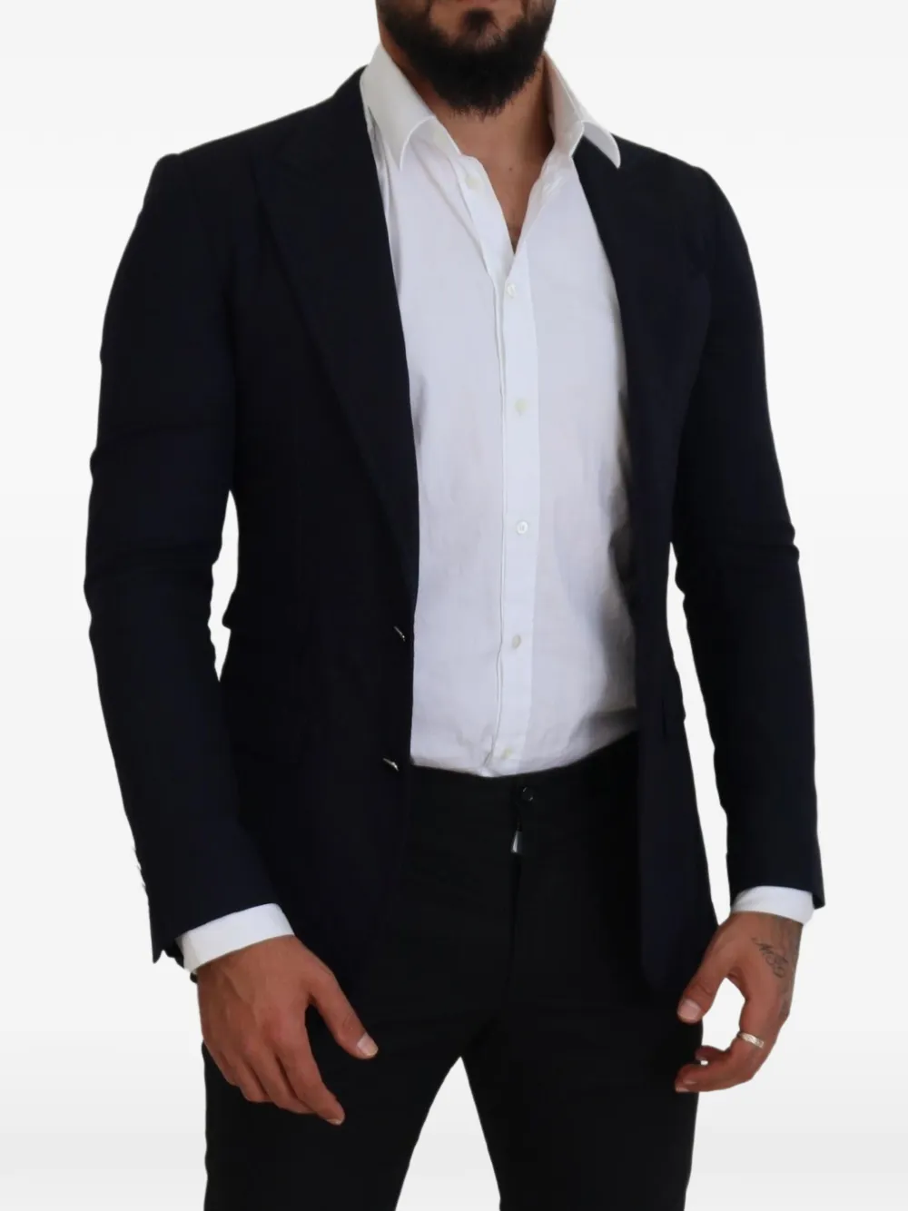 Dolce & Gabbana Blazer met dubbele rij knopen Blauw