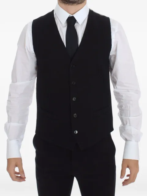 Dolce & Gabbana V-neck button-up waistcoat