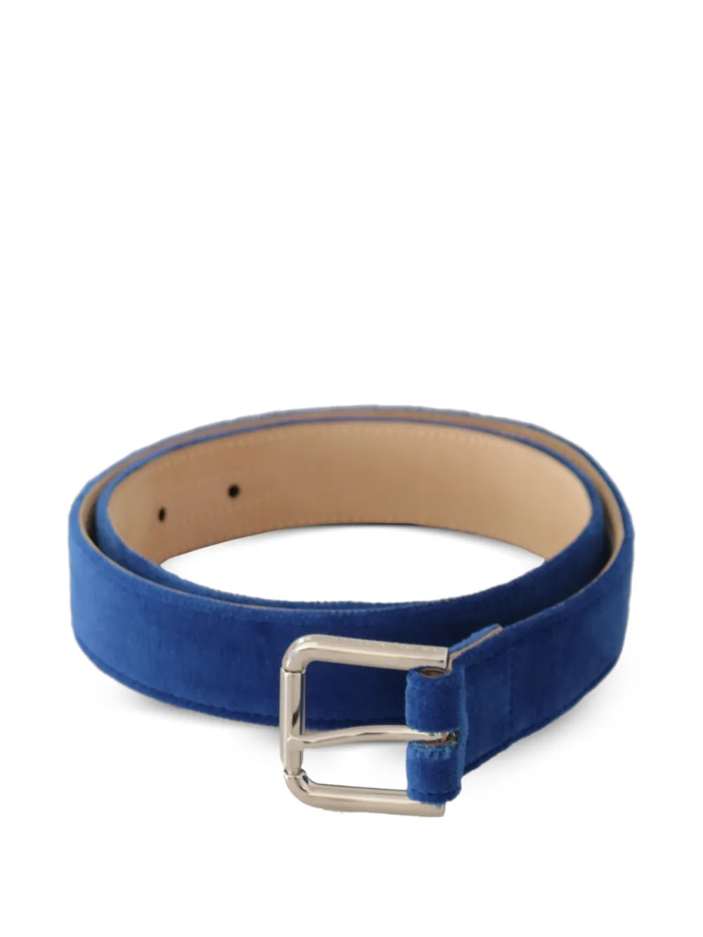 Dolce & Gabbana Cintura con logo inciso - Blu