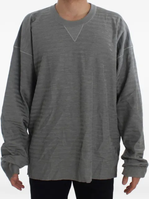 Dolce & Gabbana chevron-knit crew-neck sweater