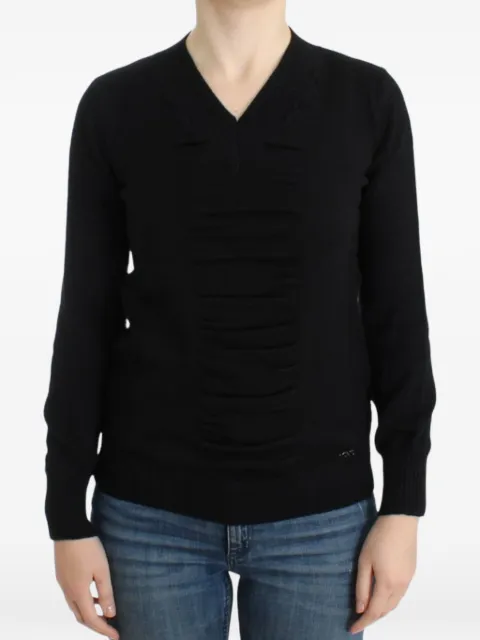 Costume National V-neck long-sleeve sweater