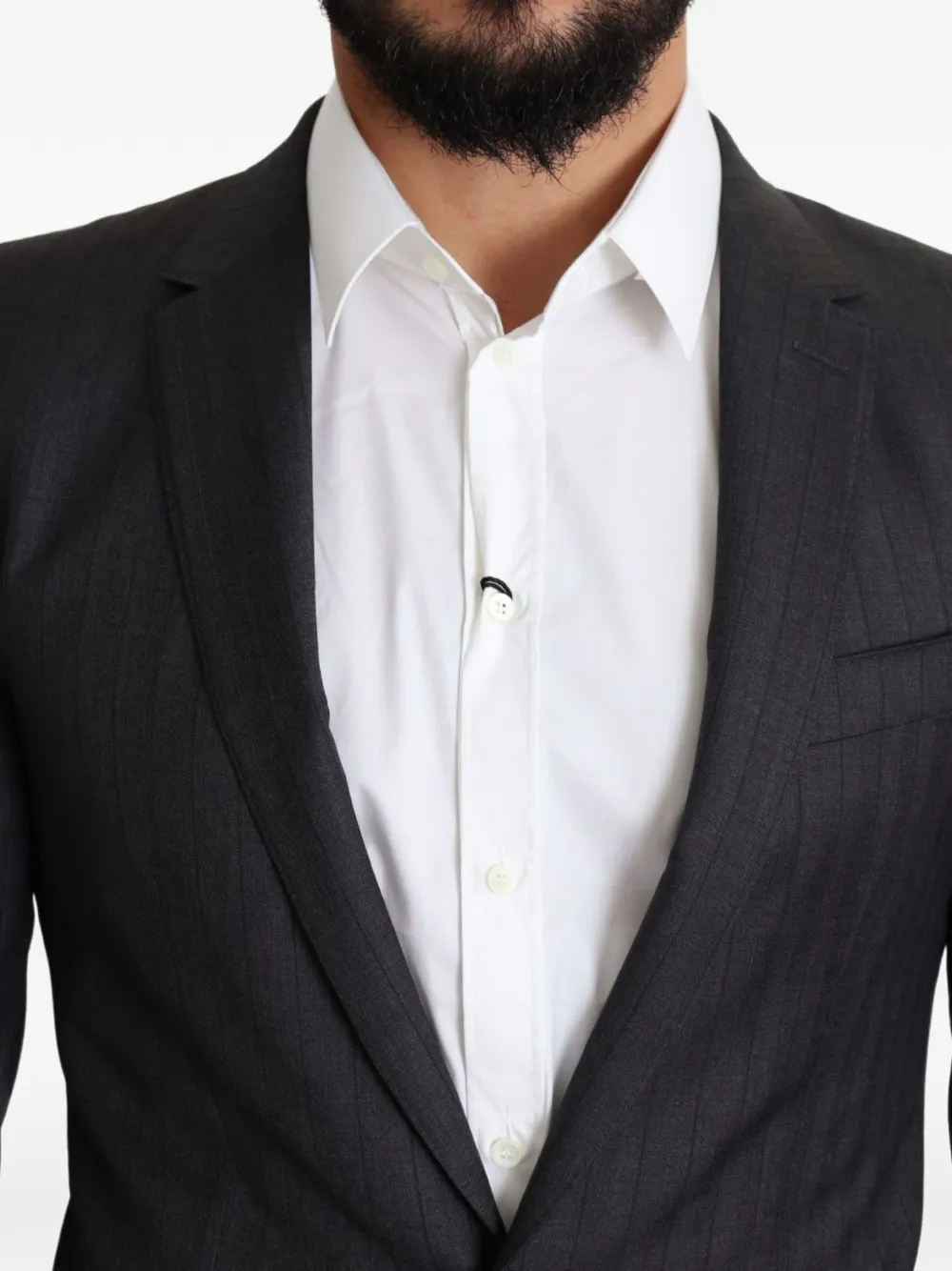 Dolce & Gabbana Blazer met krijtstreep Zwart