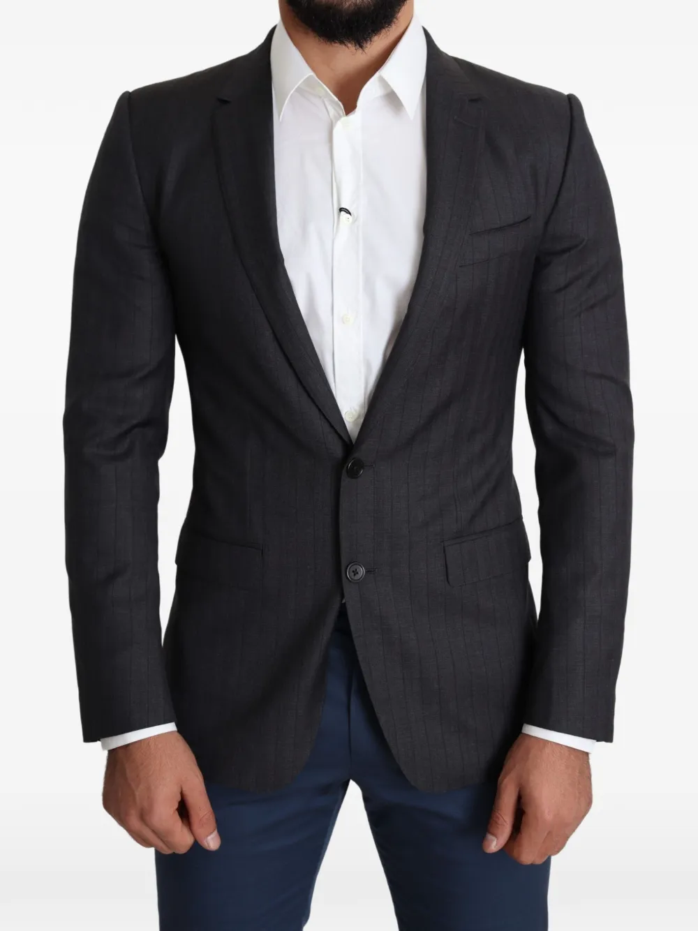 Dolce & Gabbana Blazer gessato - Nero