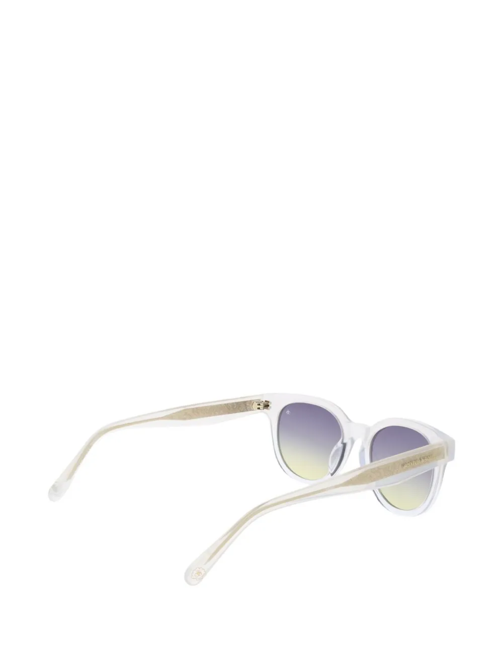 Scotch & Soda Zonnebril met rond montuur Grijs
