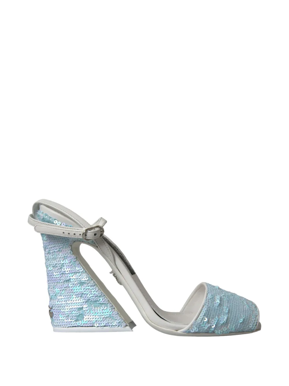 Dolce & Gabbana sequin-embellished ankle-strap sandals · 39
