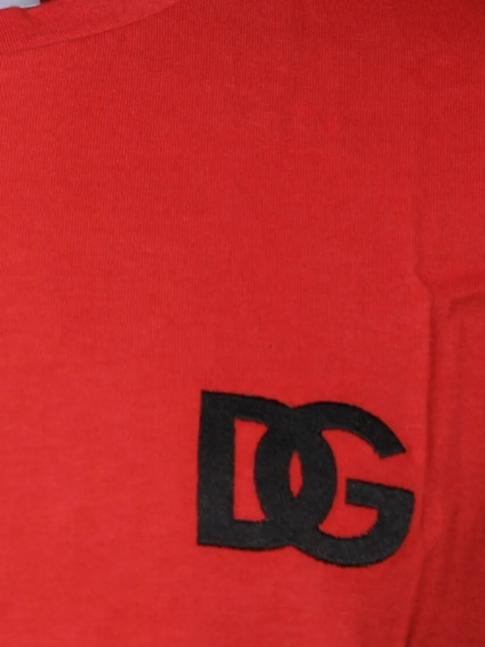 Dolce & Gabbana T-shirt met logo Rood