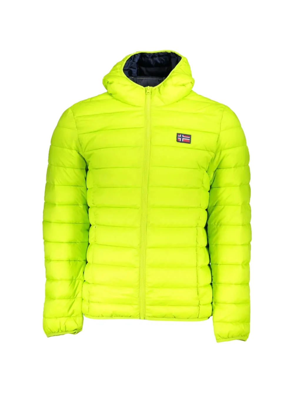 Norwegian Rain quilted hooded jacket