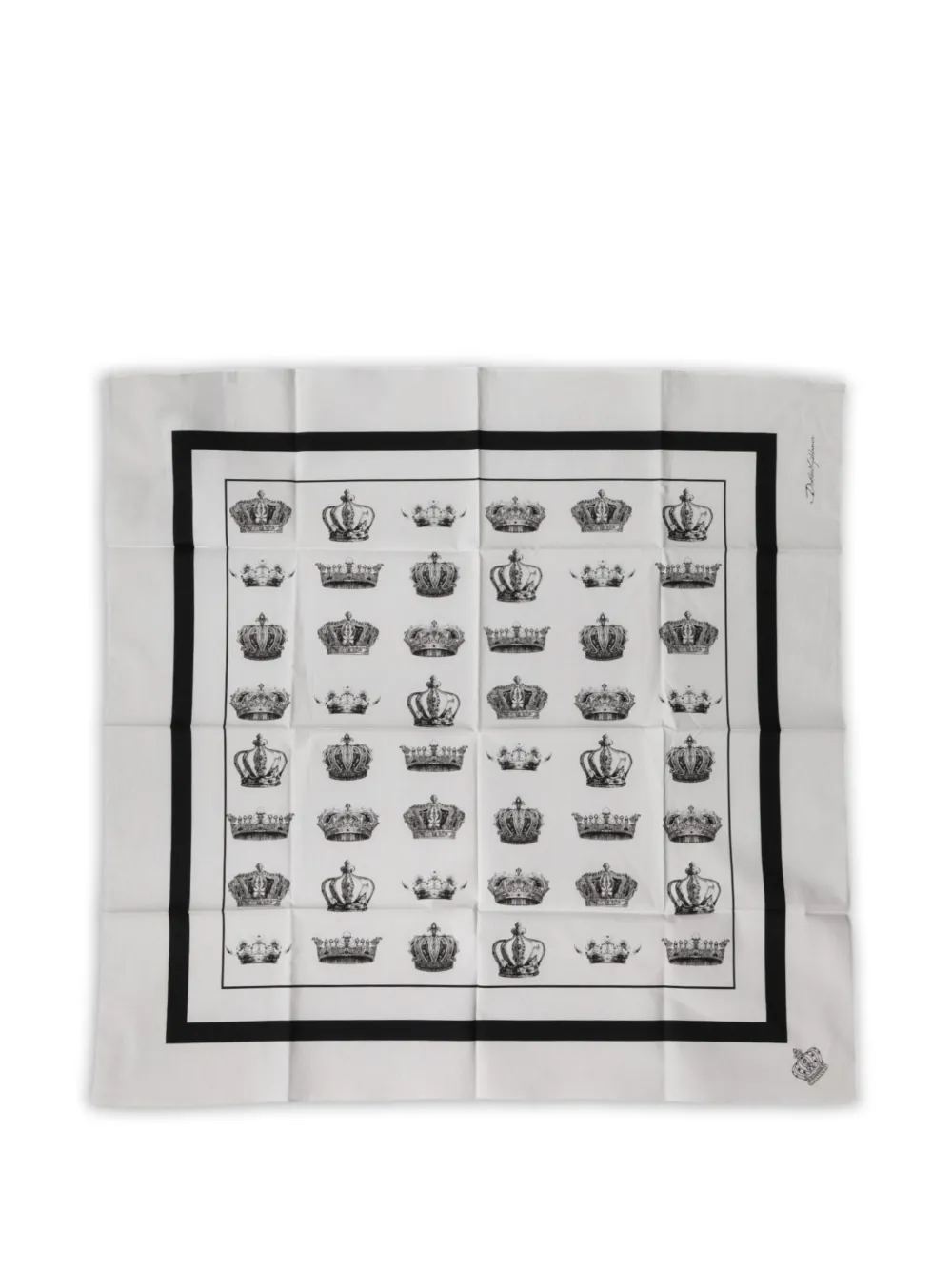 Dolce & Gabbana Foulard con stampa - Bianco