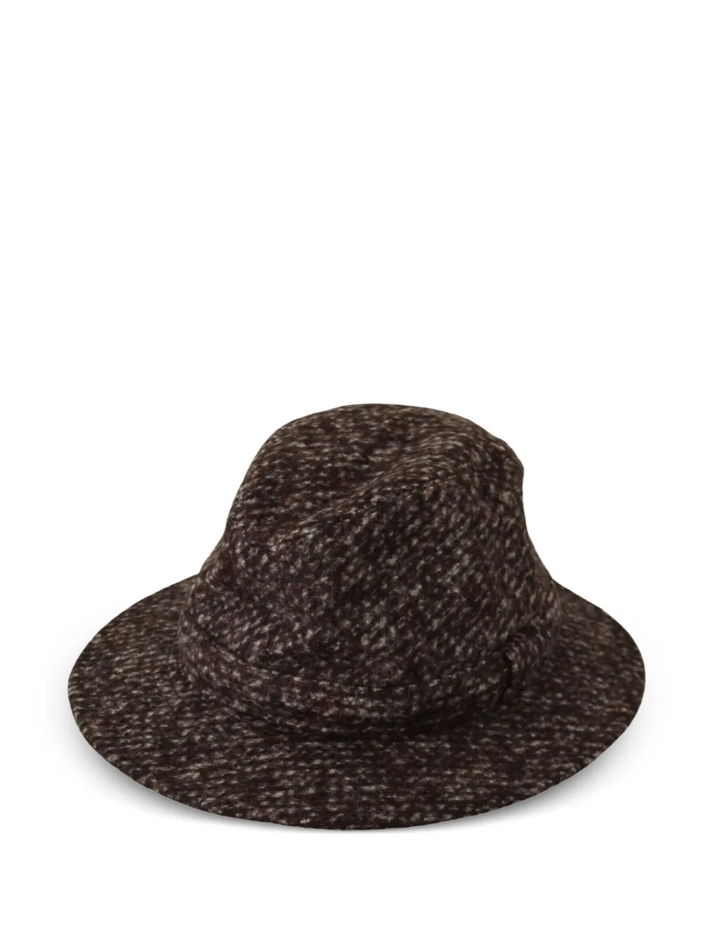 Dolce & Gabbana Fedora in tweed - Marrone