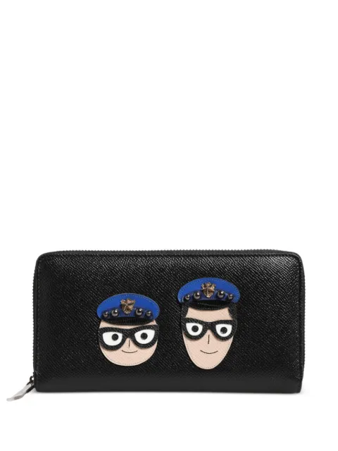 Dolce & Gabbana cartoon-patch wallet