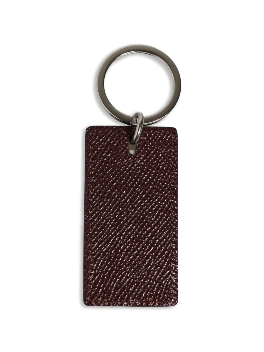Dolce & Gabbana Sleutelhanger met logoplakkaat Bruin