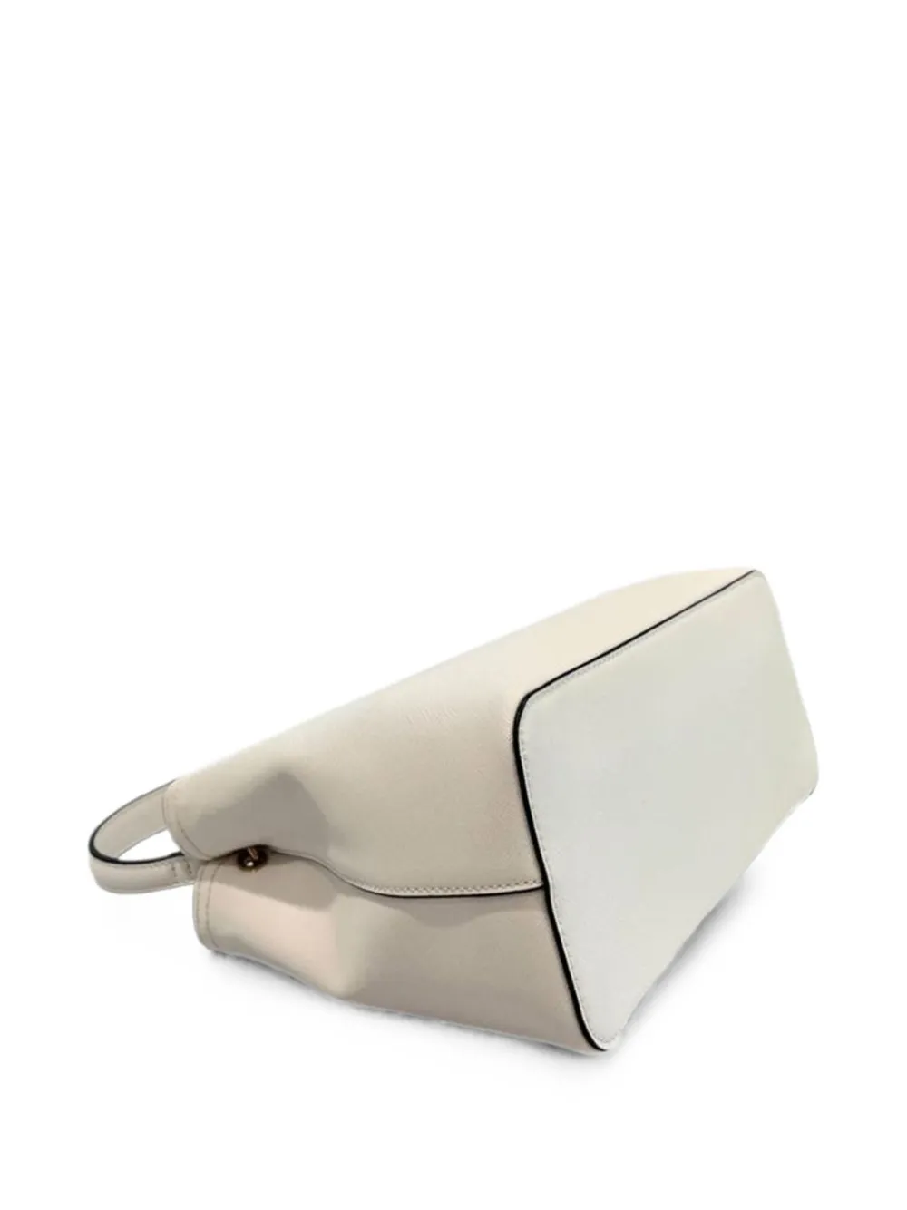 TWINSET Schoudertas met logoplakkaat Beige