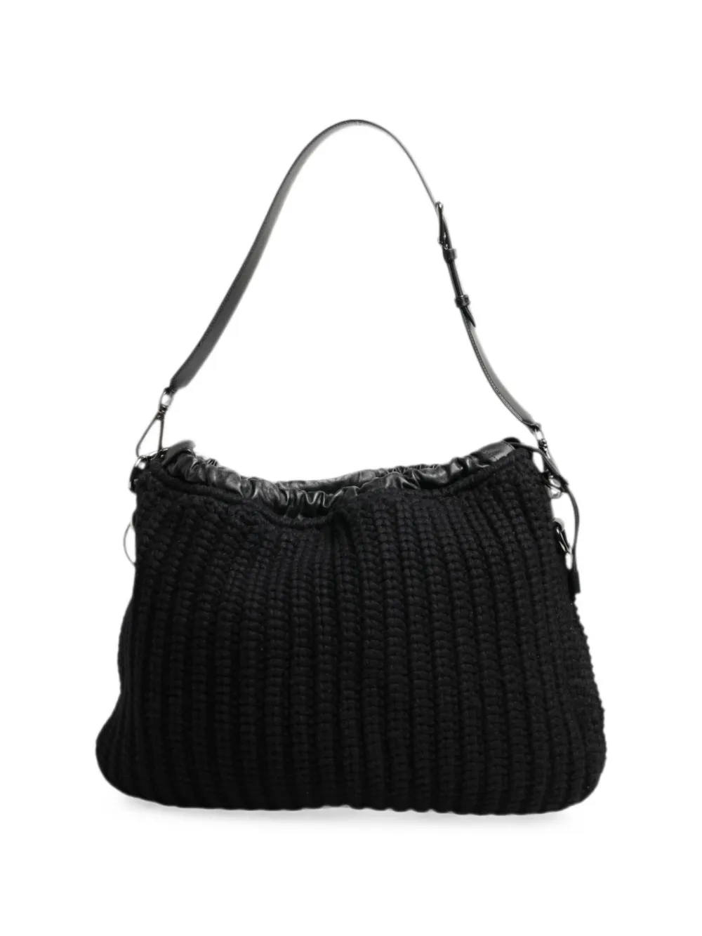 Dolce & Gabbana Gebreide schoudertas Zwart