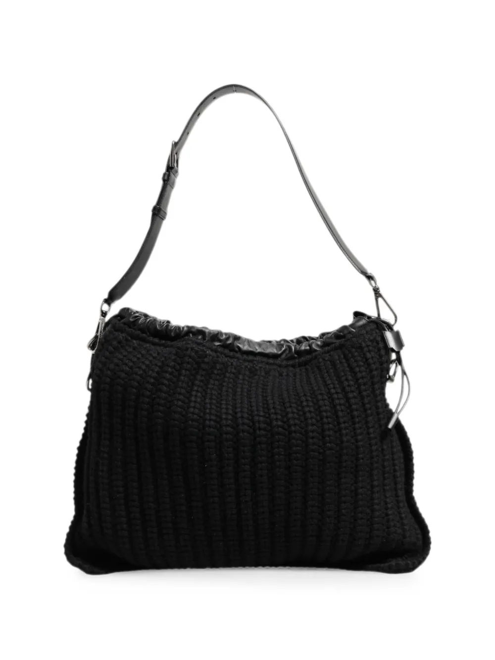 Dolce & Gabbana Gebreide schoudertas Zwart