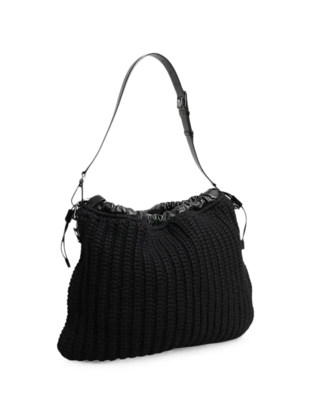 Dolce & Gabbana Gebreide schoudertas Zwart