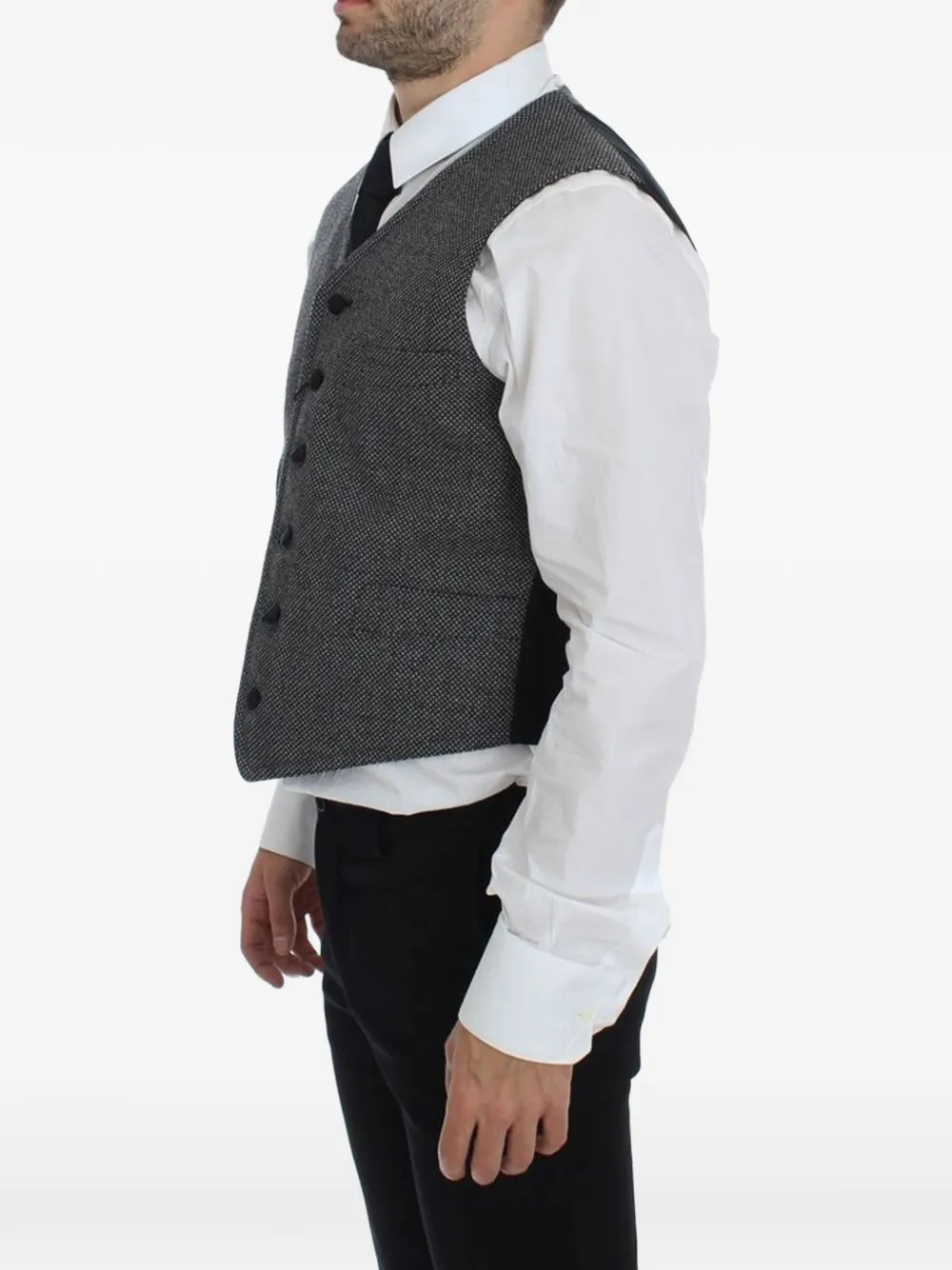 Dolce & Gabbana Gilet met V-hals Grijs