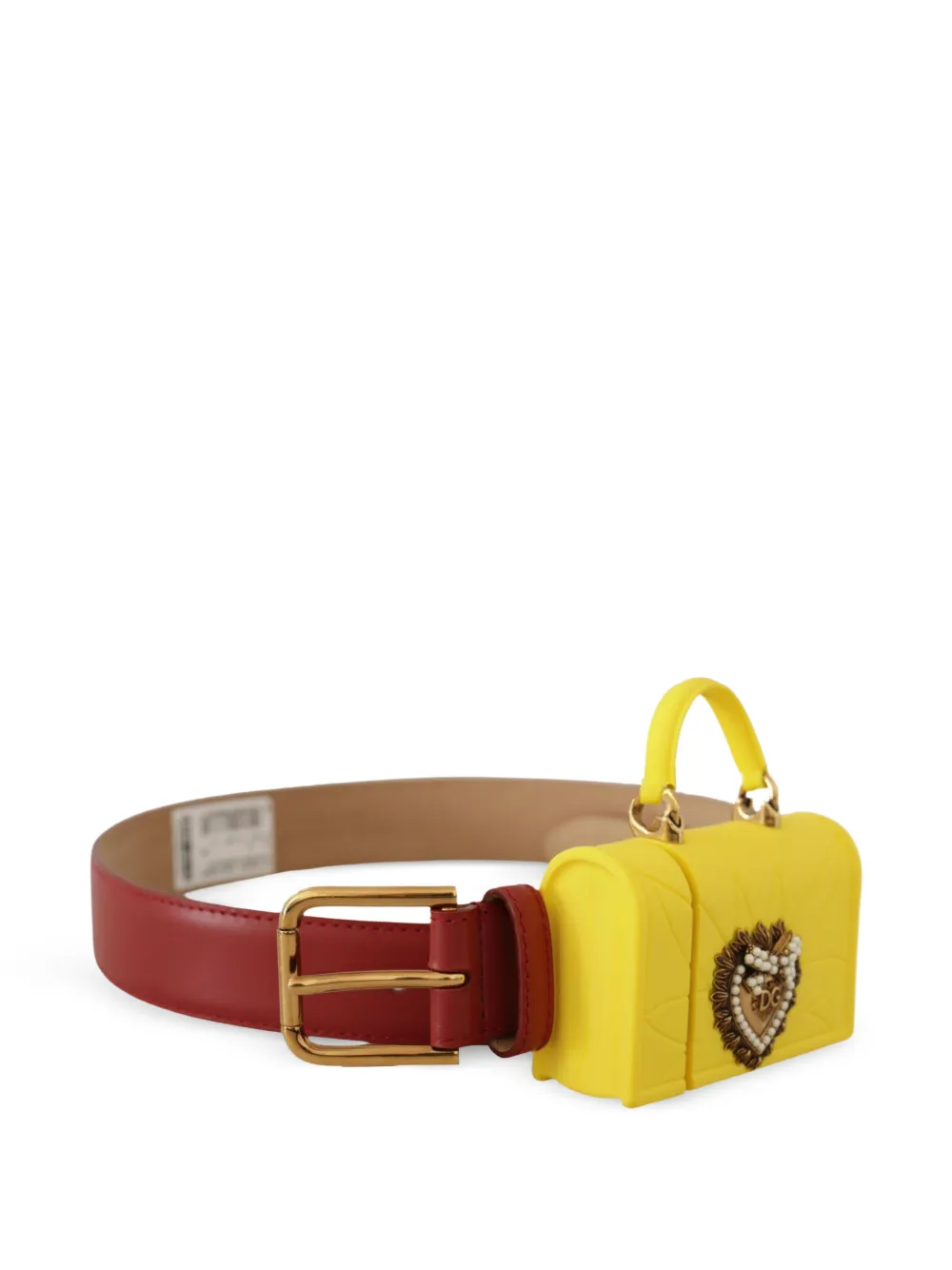 Dolce & Gabbana Heuptas met bedel Rood