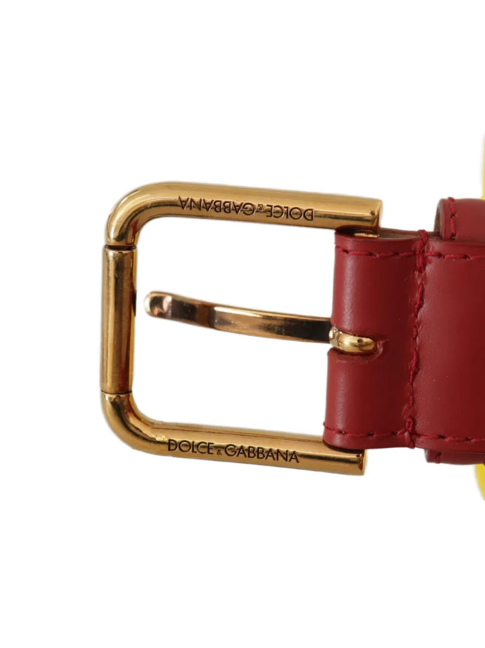 Dolce & Gabbana Heuptas met bedel Rood