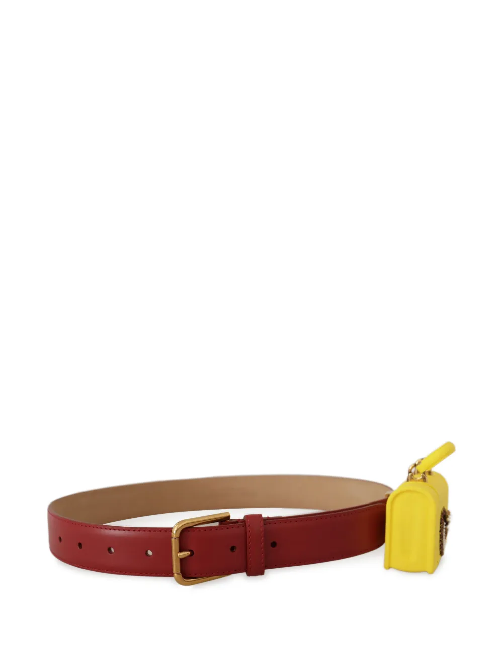 Dolce & Gabbana Cintura con pendente - Rosso