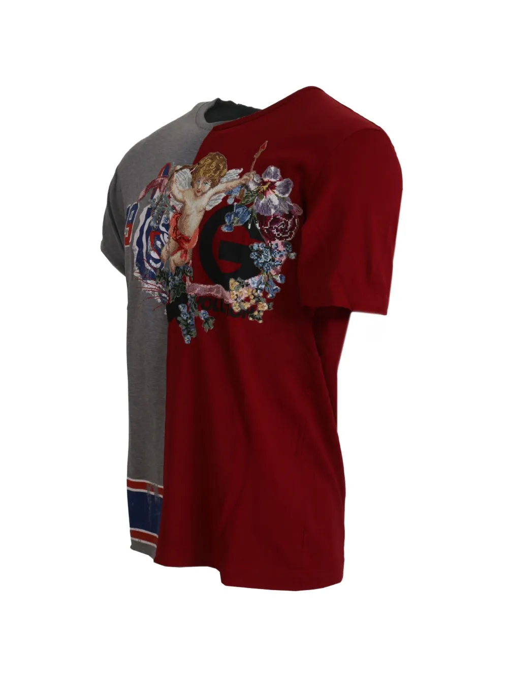 Dolce & Gabbana T-shirt met vlakken Rood