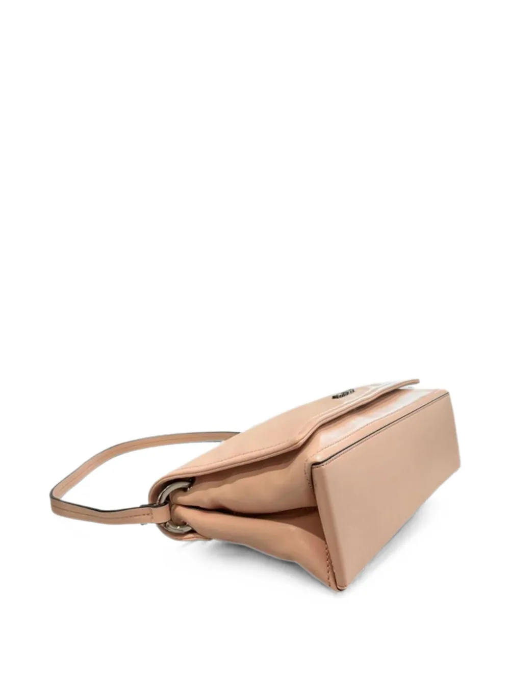 TWINSET Schoudertas met logoplakkaat Beige