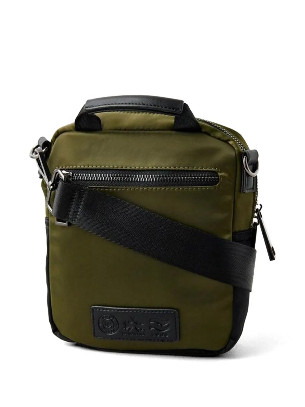 La Martina Crossbodytas met geborduurd logo Groen