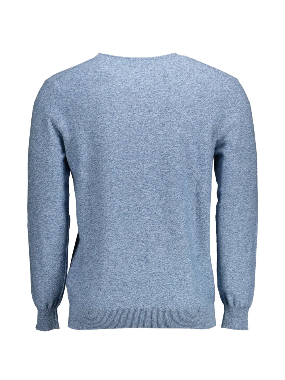 Gant Trui met borstzak en ronde hals Blauw