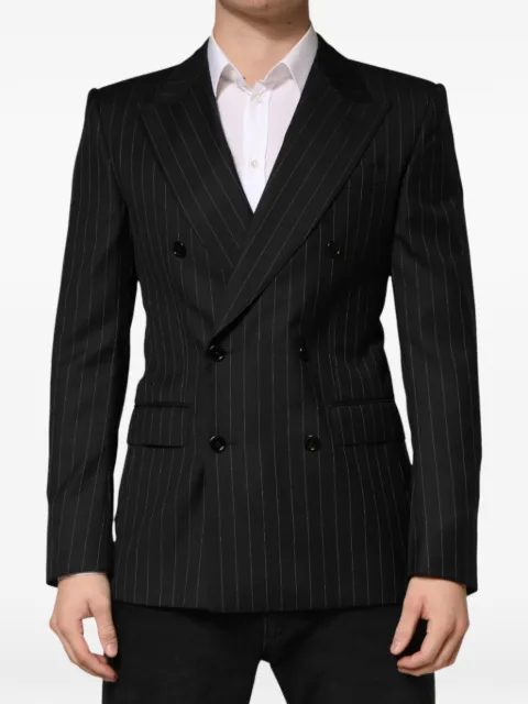 Dolce & Gabbana Blazer doppiopetto gessato