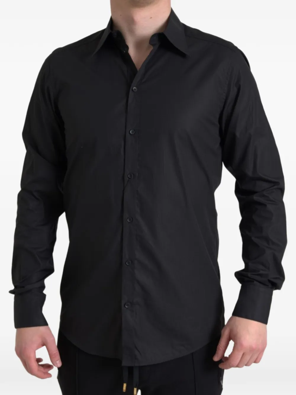 Dolce & Gabbana Martini button-down overhemd Zwart