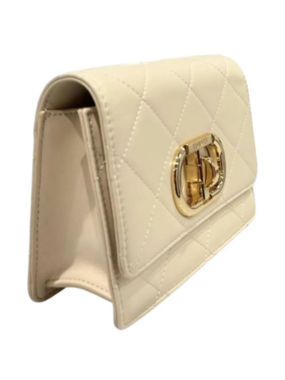 TWINSET Gewatteerde crossbodytas Beige