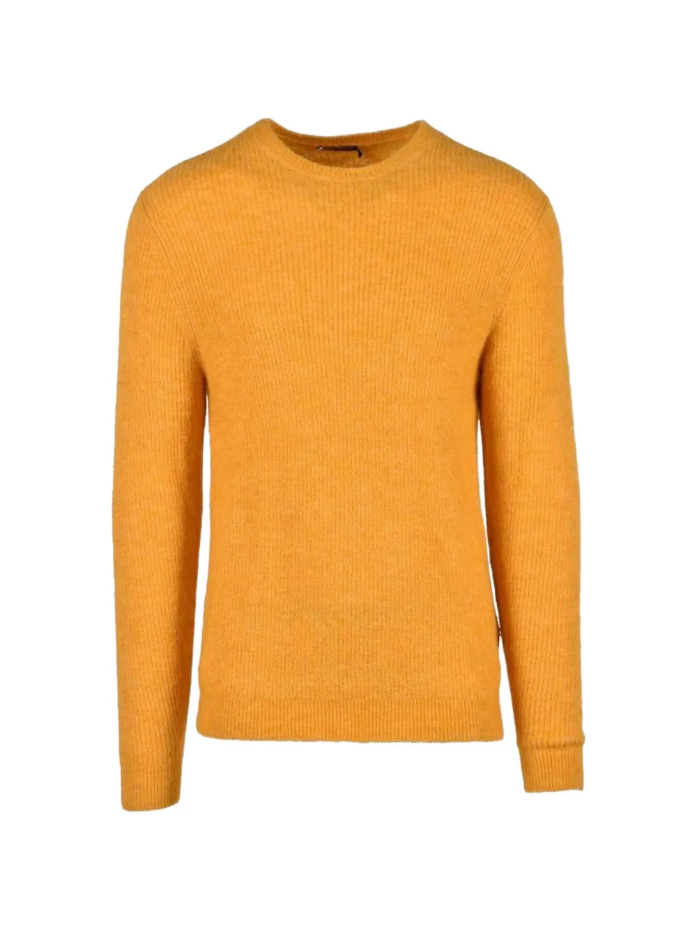 Antony Morato ribbed-knit crew-neck sweater Oranje