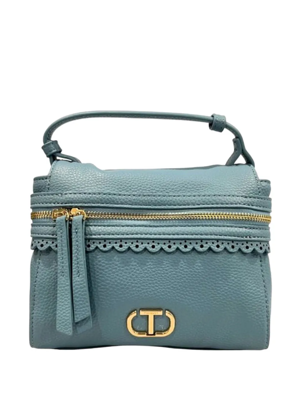 TWINSET scalloped-trim cross body bag · OS