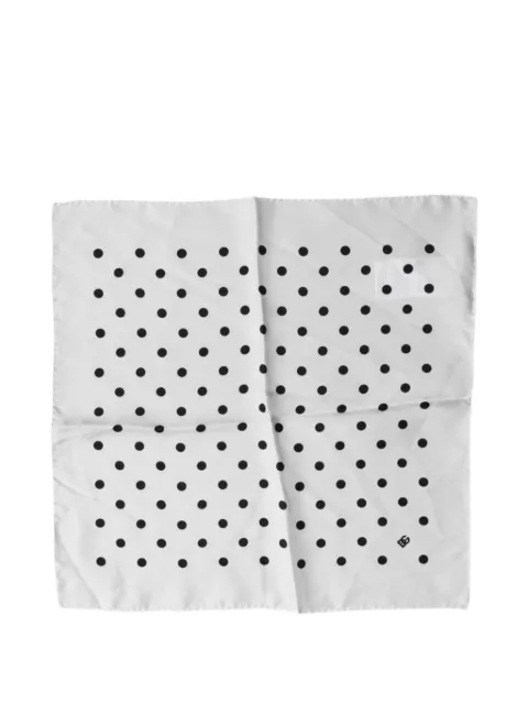 Dolce & Gabbana polka-dot square scarf