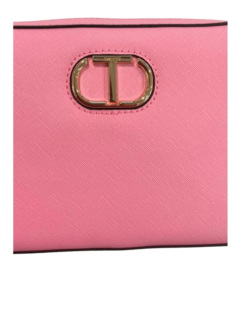 TWINSET Crossbodytas met logoplakkaat Roze