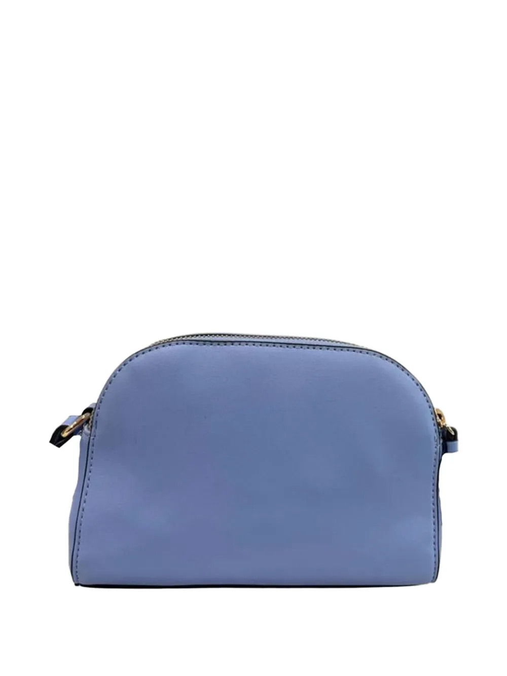 TWINSET Crossbodytas met logo-reliëf en kwastje Blauw