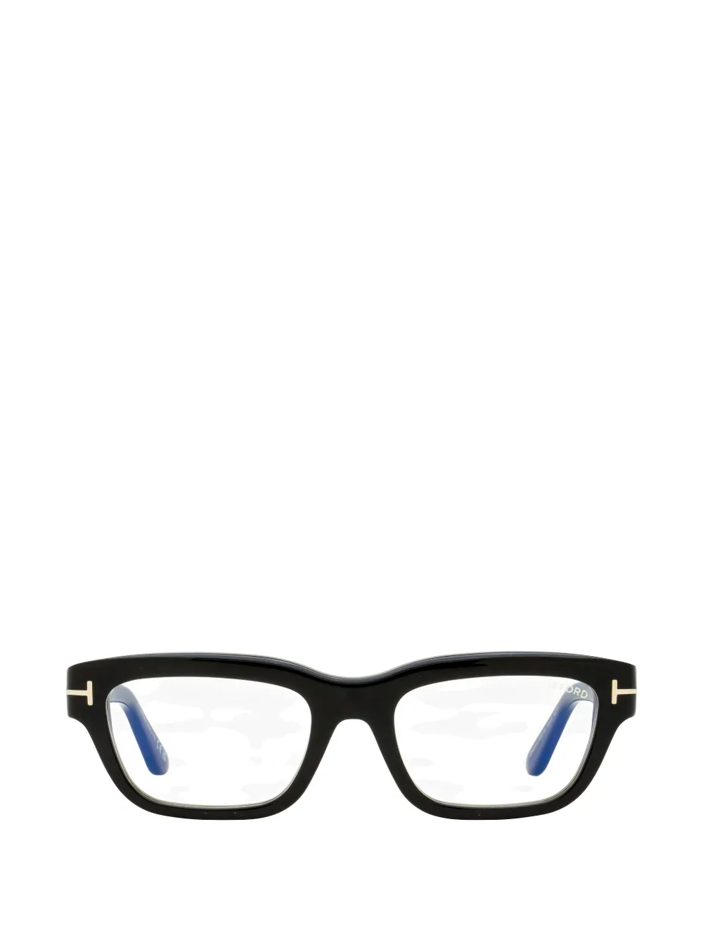 TOM FORD Eyewear Block rectangular-frame glasses - Nero
