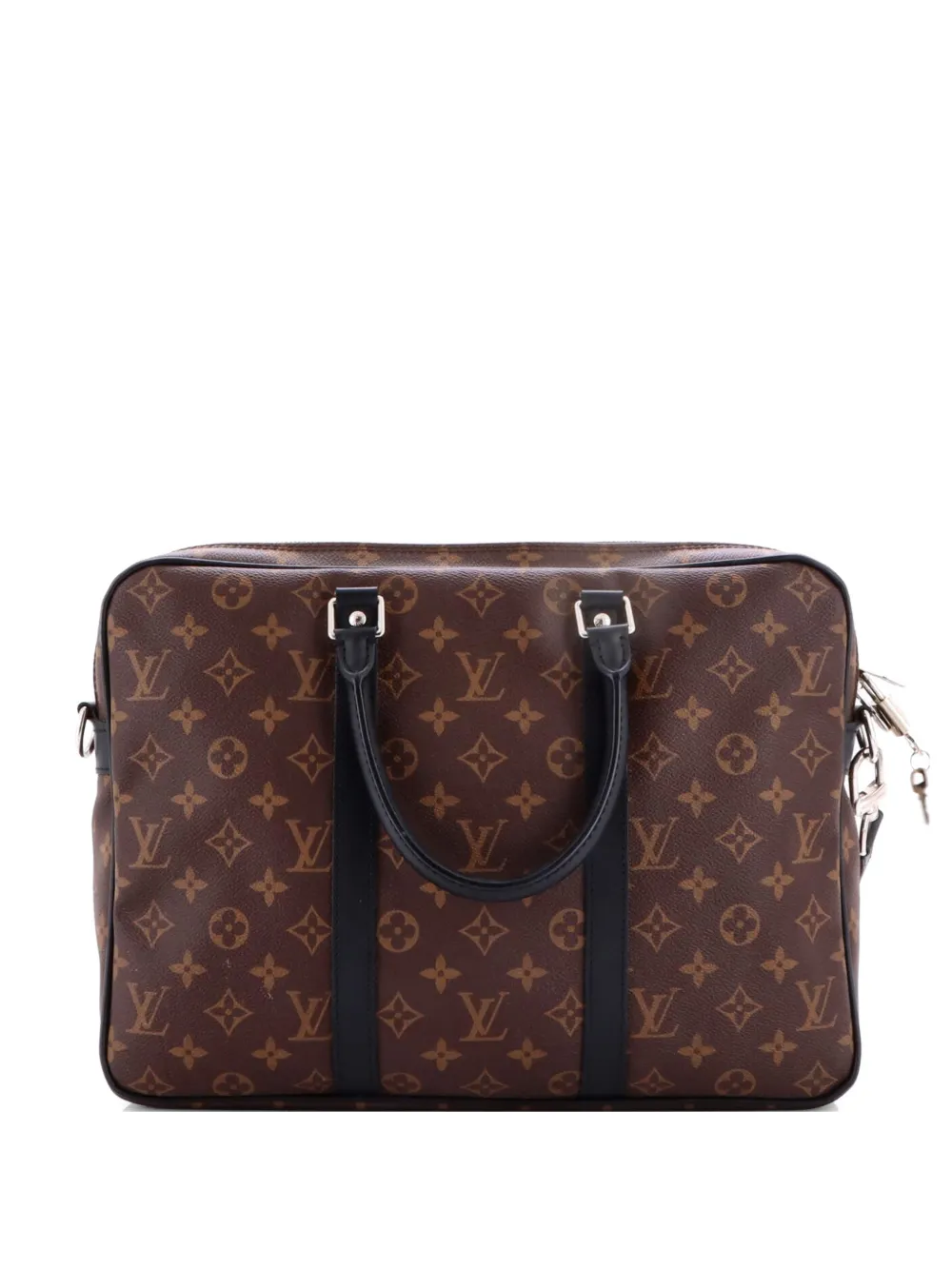 Louis Vuitton Pre-Owned Porte-Documents Voyage Briefcase Macassar Monogram Canvas PM business bag - Braun