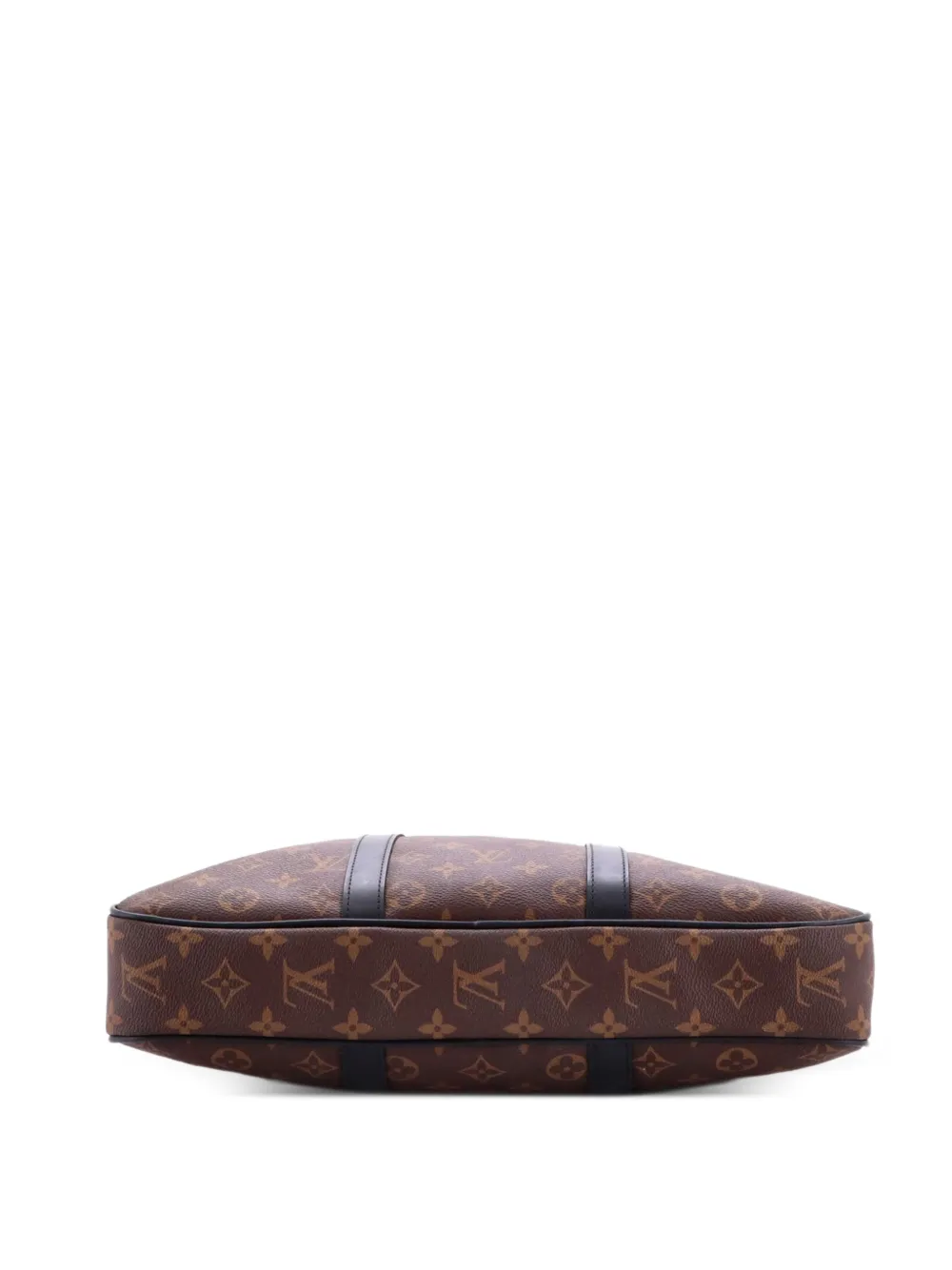  Louis Vuitton Pre-owned Porte-documents Voyage Briefcase Macassar Monogram Canvas Pm Business Bag - Marron 