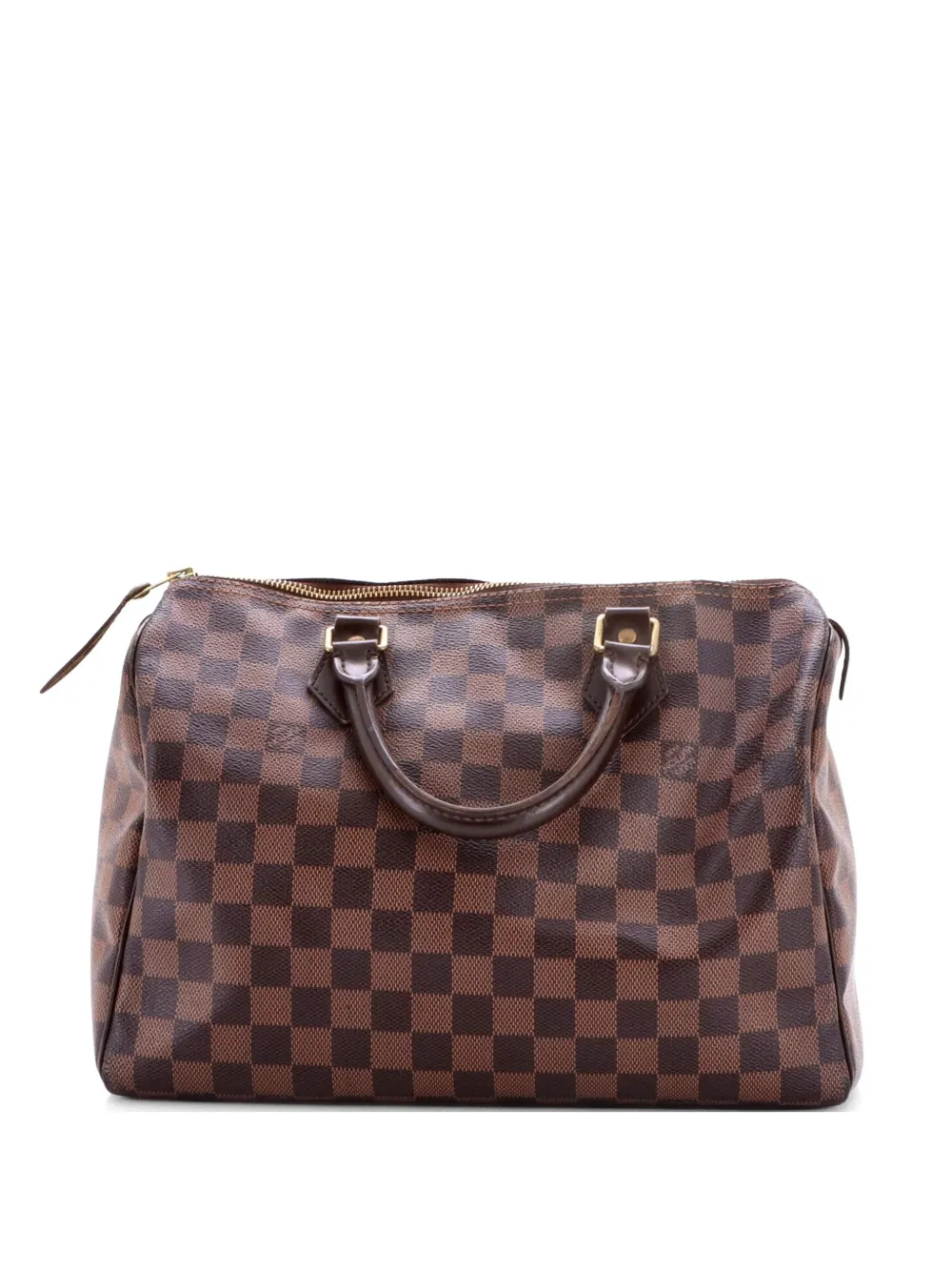 Louis Vuitton Pre-Owned Speedy Handbag Damier 30 satchel - Marrone