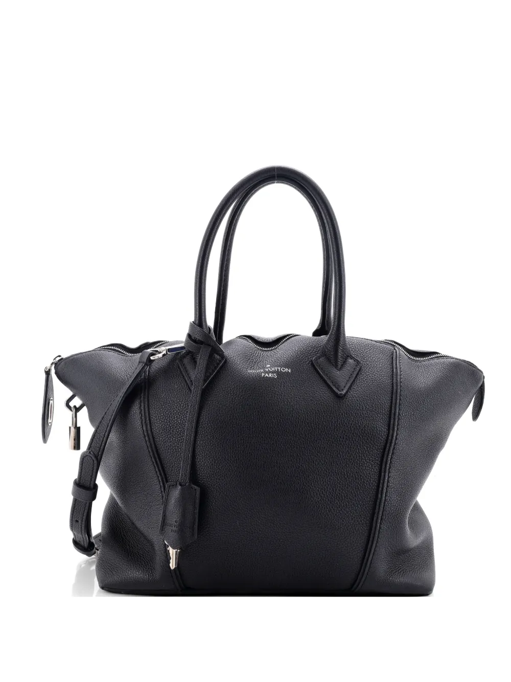 Louis Vuitton Pre-Owned Soft Lockit Handbag Leather PM tote bag - Schwarz