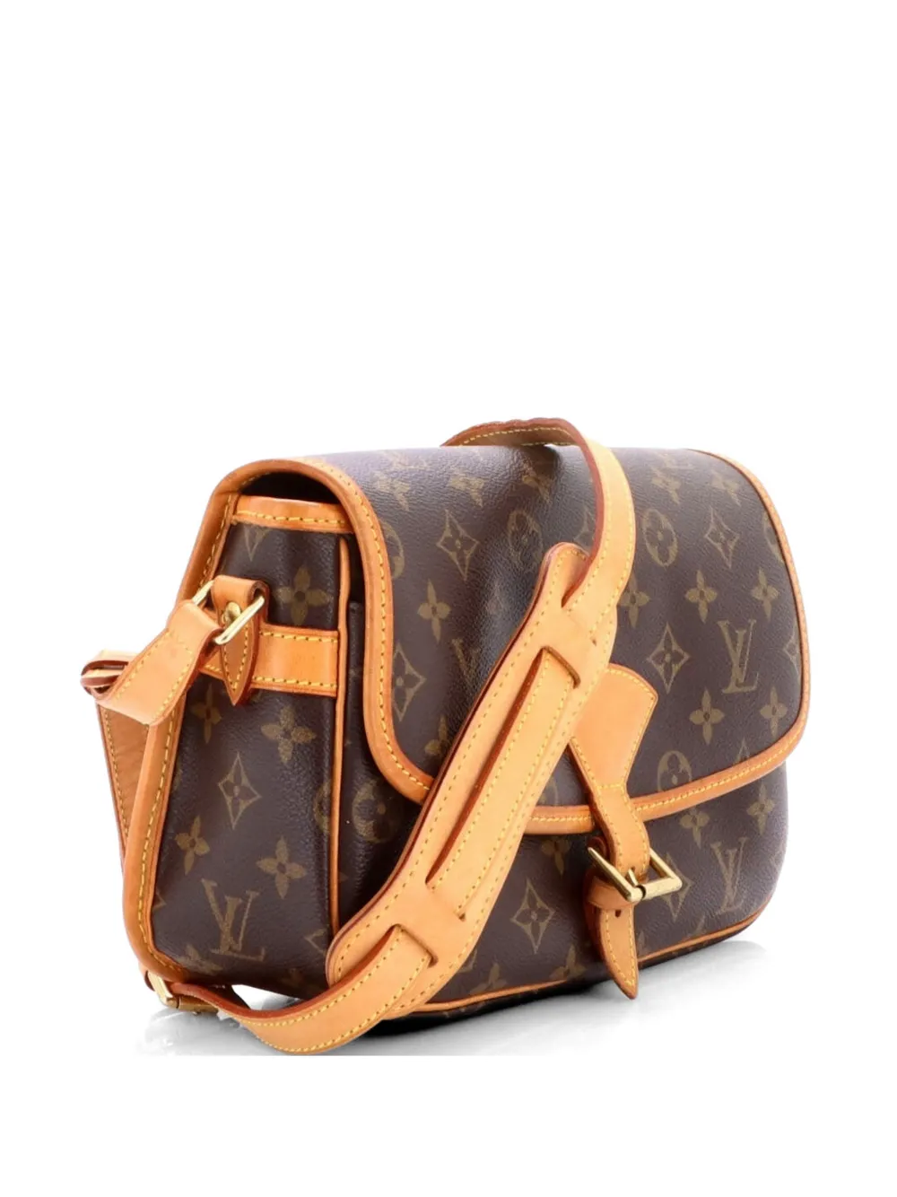 Louis Vuitton Pre-Owned Borsa a mano Sologne in tela con monogramma e tracolla - Marrone