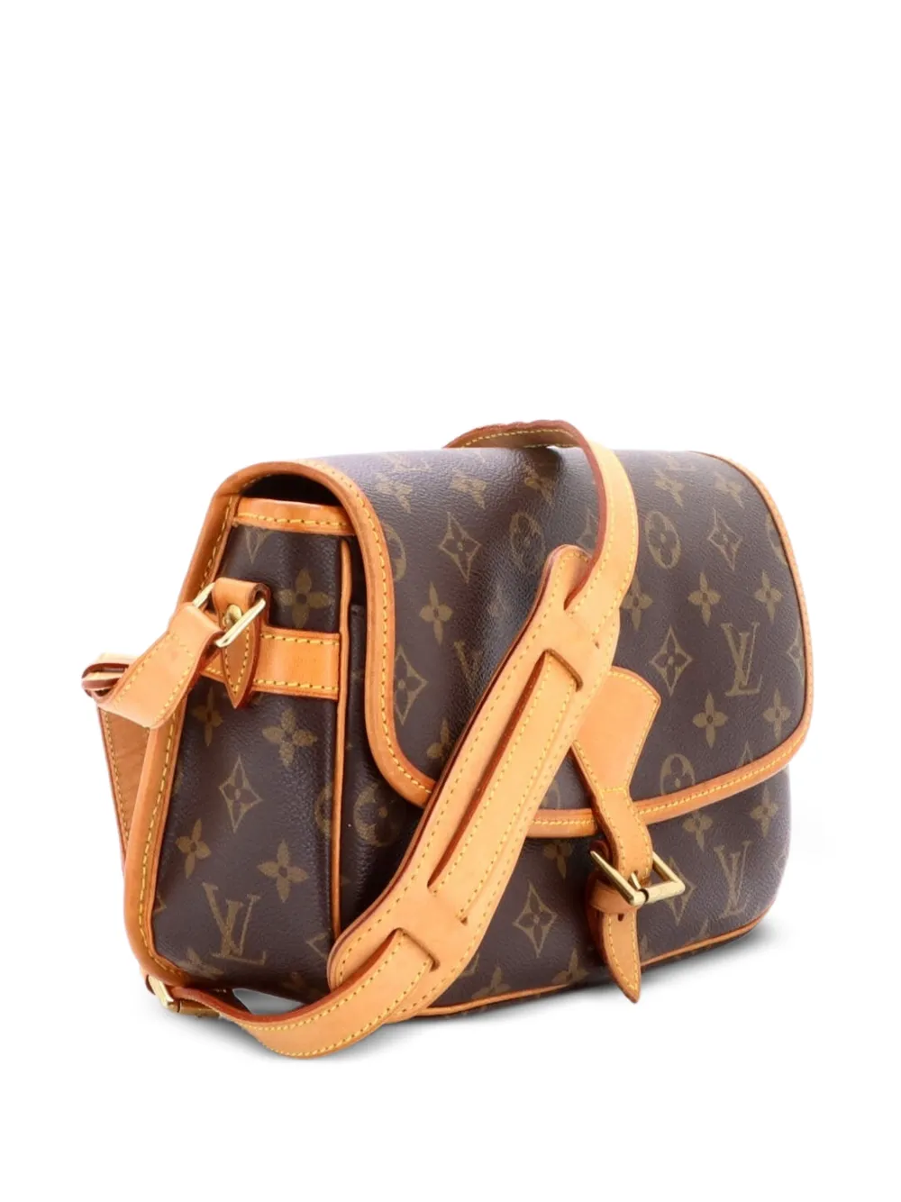 Louis Vuitton Pre-Owned Borsa a mano Sologne in tela con monogramma e tracolla - Marrone