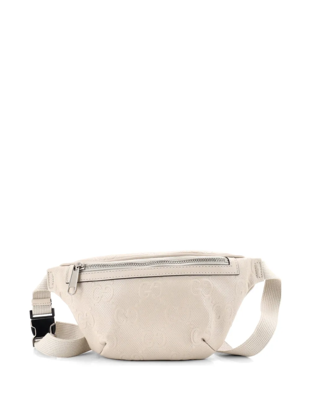 Gucci Pre-Owned GG Embossed Perforated Leather Small belt bag - Toni neutri