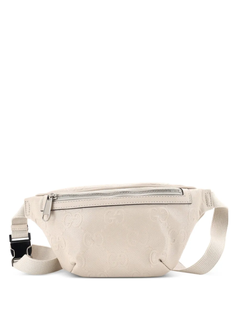Gucci Pre-Owned GG Embossed Perforated Leather Small belt bag - Toni neutri