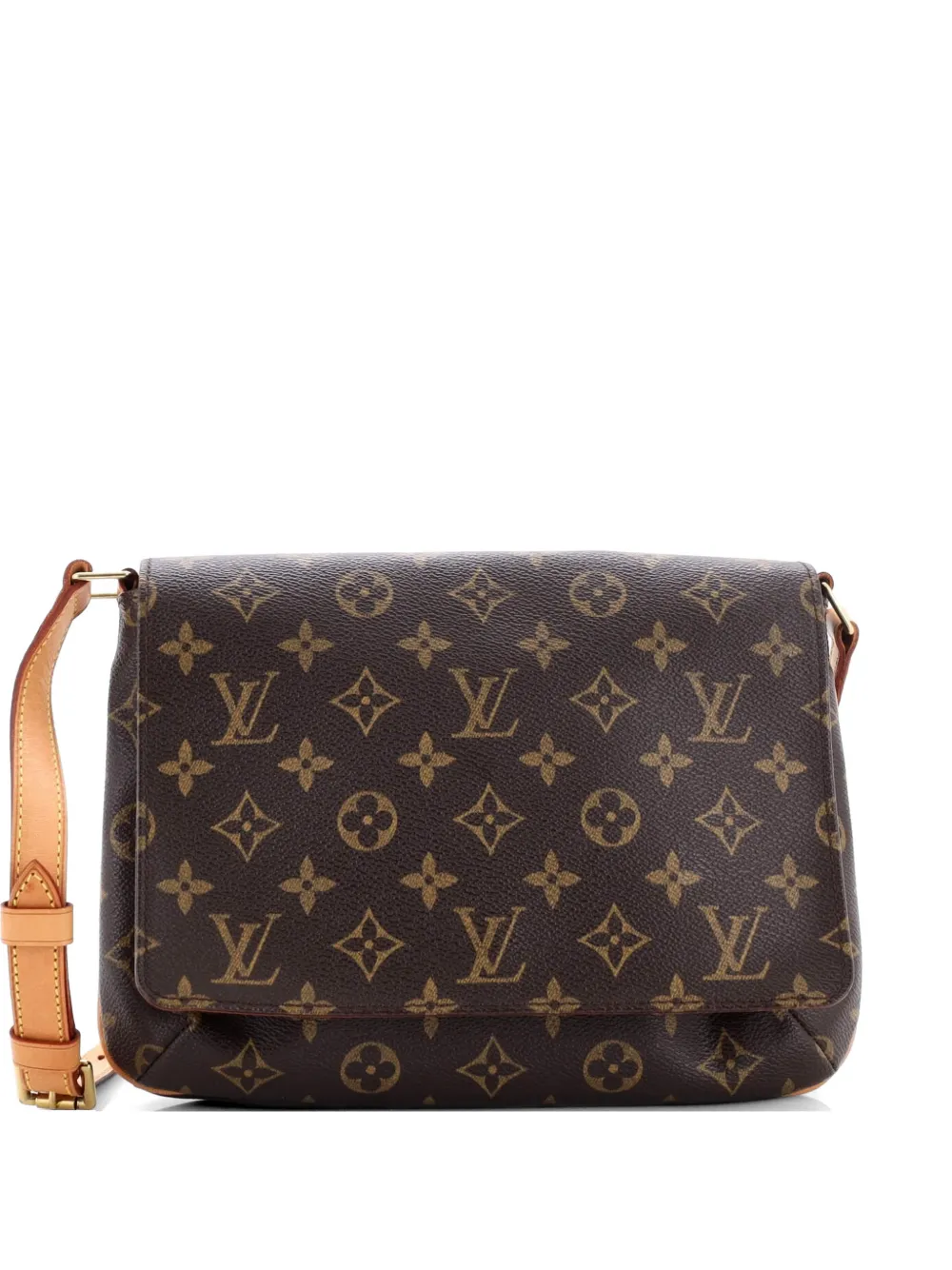 Louis Vuitton Pre-Owned Borsa a mano Musette Tango in tela con monogramma - Marrone