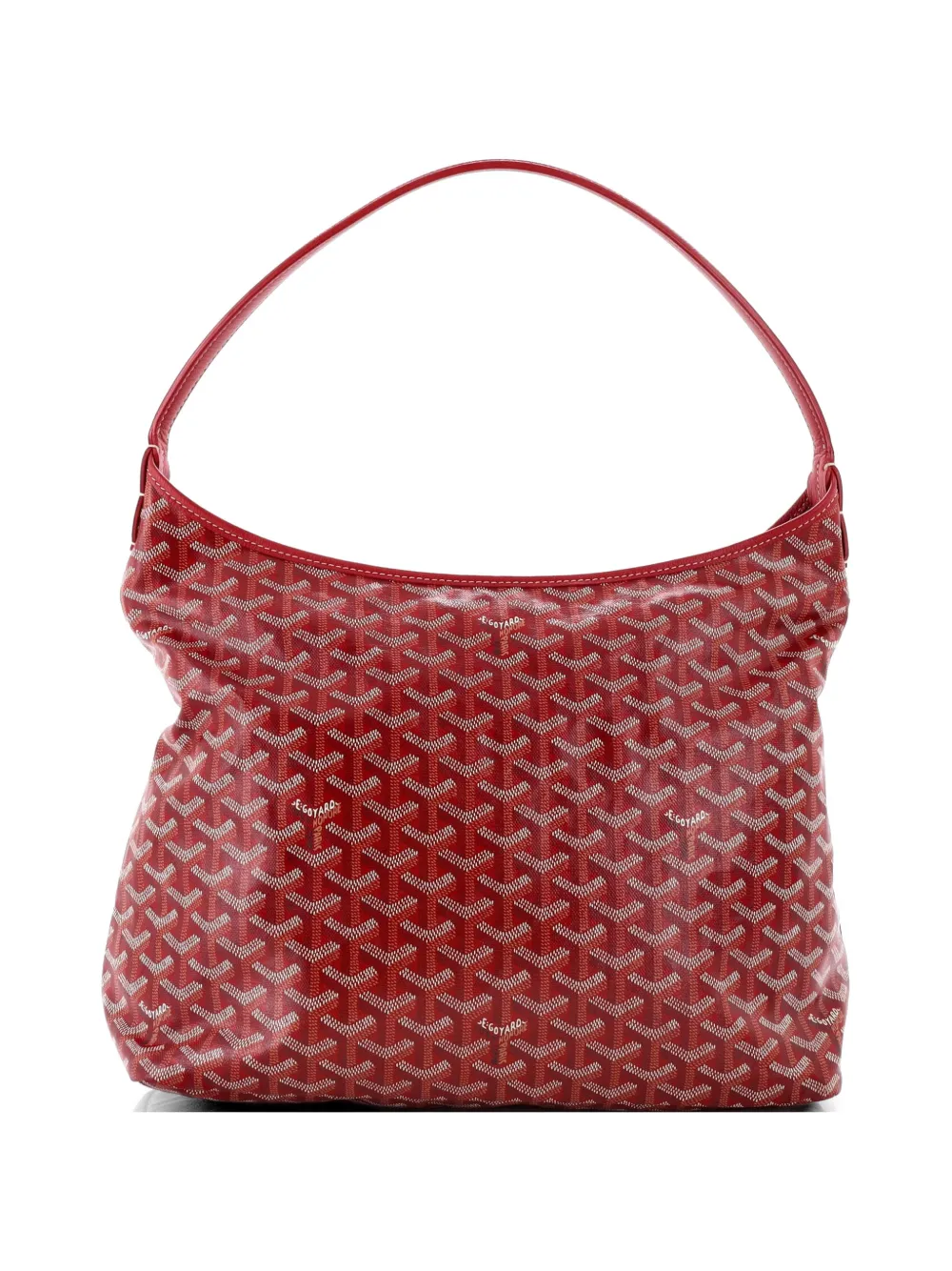 Goyard Pre-Owned Boheme Printed Coated Canvas hobo bag - Rot