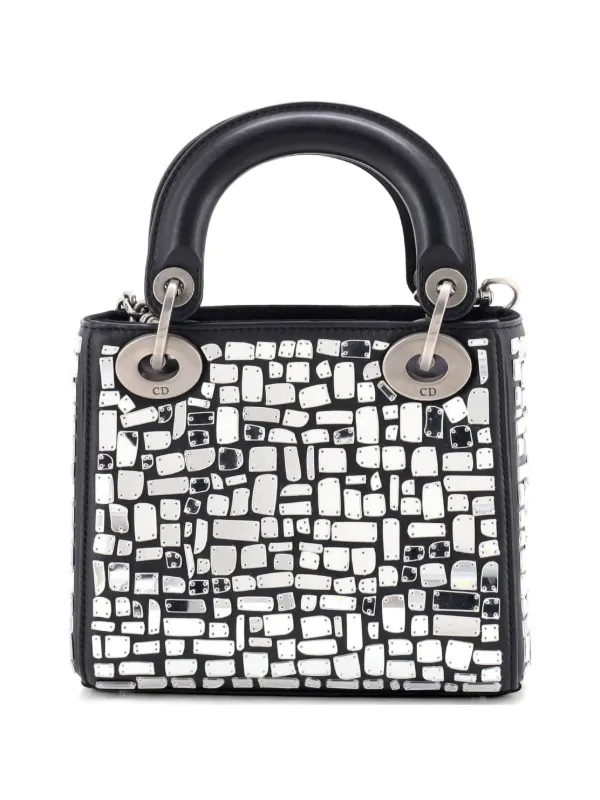 Christian Dior Pre-Owned レディ ディオール チェーン レザー＆ミラー