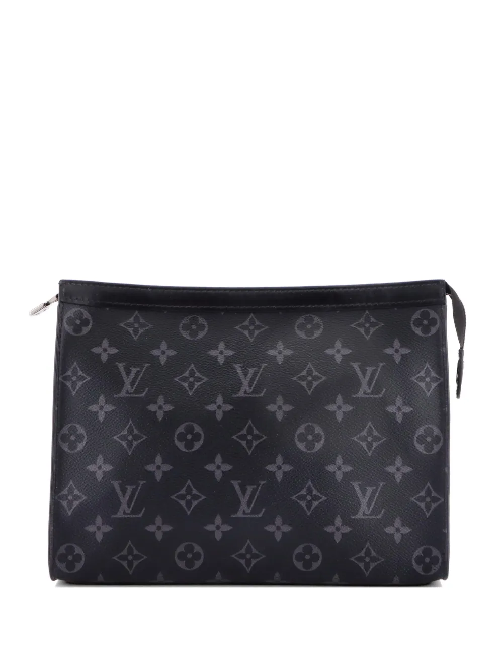 Louis Vuitton Pre-Owned Clutch Pochette Voyage MM in tela Monogram Eclipse - Nero