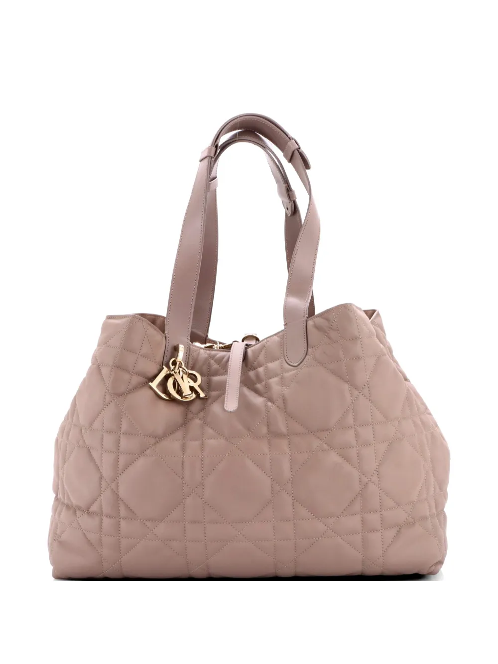 Christian Dior Pre-Owned Toujours Macrocannage Quilt Calfskin Large tote bag - Toni neutri