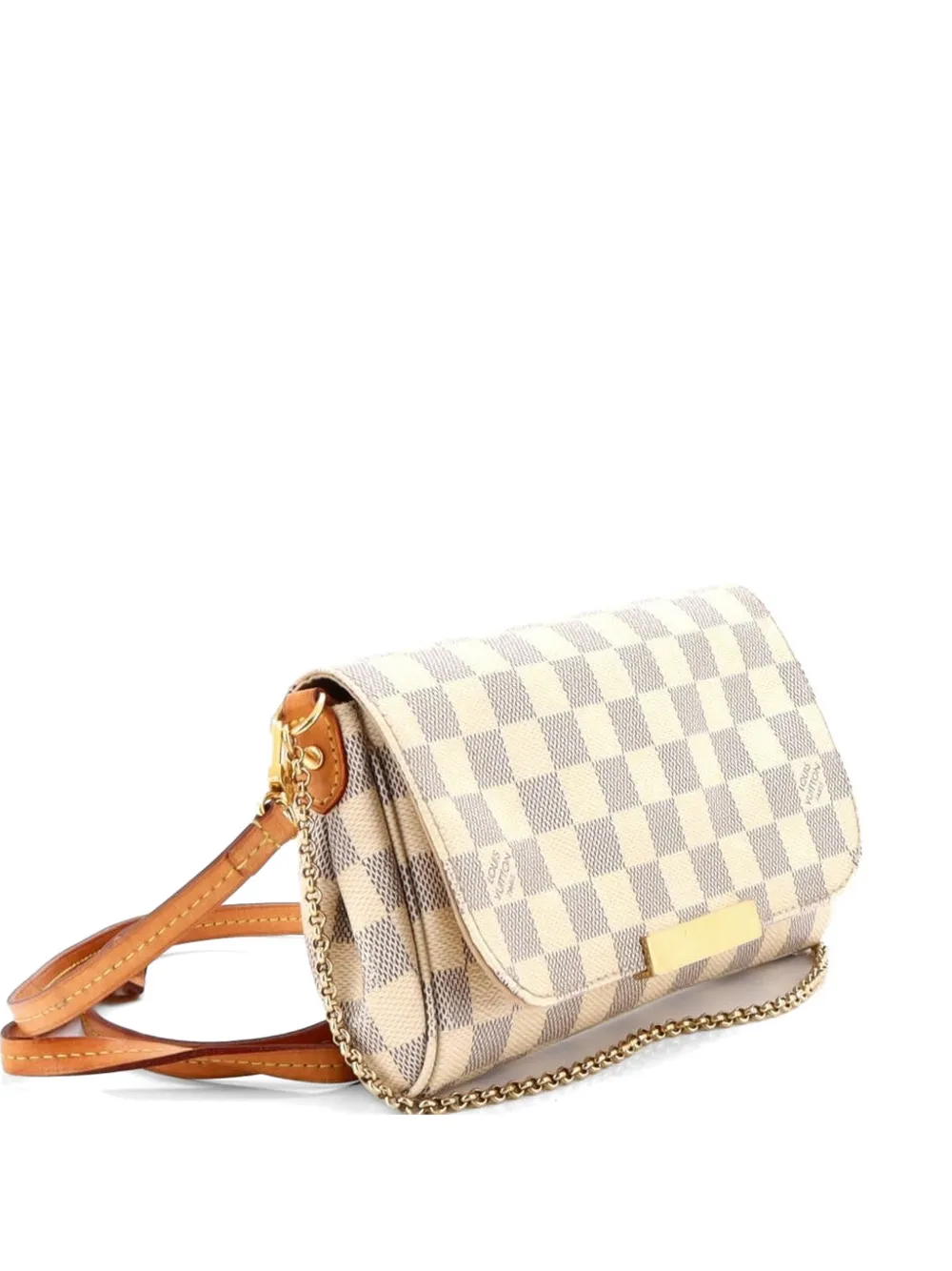 Louis Vuitton Pre-Owned Favorite Handbag Damier PM crossbody bag - Bianco
